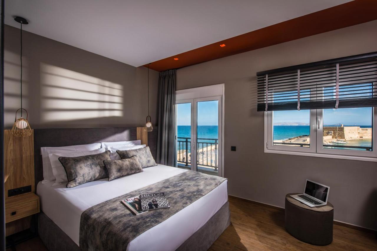 Everblue Sea View Apt Heraklion  ภายนอก รูปภาพ